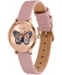 ფოტო #3 პროდუქტის Women's Signature Butterfly Rose Gold-Tone Stainless Steel Mesh Watch 28mm
