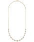 ფოტო #3 პროდუქტის Diamond Flower Cluster Collar Necklace (2 ct. t.w.) in 14k Gold, 16" + 2" extender, Created for Macy's