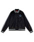 Фото #4 товара Свитшот женский Mitchell & Ness черный Сатиновая куртка с кнопками Dallas Cowboys