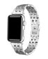 Фото #1 товара Men's Charlotte Stainless Steel Band for Apple Watch Size- 42mm, 44mm, 45mm, 49mm