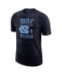 Фото #3 товара Men's Navy North Carolina Tar Heels Team Stack T-shirt