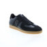 Bruno Magli Conte MB1CONA0 Mens Black Suede Lifestyle Sneakers Shoes 10.5
