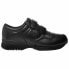 Фото #1 товара Propet Lifewalker Strap Slip On Walking Mens Black Sneakers Athletic Shoes M370