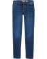 Фото #3 товара Kid Dark Wash Super Skinny-Leg Jeans 10