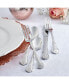 Фото #2 товара Riverridge Bouquet 46 Piece Monogrammed Flatware Set - N, Service for 8