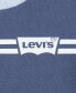 Фото #3 товара Костюм для малышей Levi's набор футболка со строчкой и шорты,