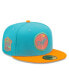 Фото #2 товара Men's Blue, Orange Los Angeles Dodgers Vice Highlighter 59FIFTY Fitted Hat