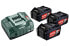 Фото #1 товара Metabo 685048000 - Battery & charger set - Lithium-Ion (Li-Ion) - 5.2 Ah - 18 V - Metabo - Black - Green - Red