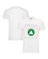 Фото #1 товара Men's White Boston Celtics 2022 NBA Finals Stacked Hoop Bingham T-shirt