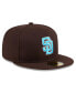 Фото #3 товара Men's Brown San Diego Padres 2024 Father's Day 59FIFTY Fitted Hat