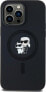 Karl Lagerfeld Karl Lagerfeld KLHMP14XSCMKCRHK iPhone 14 Pro Max 6.7" czarny/black hardcase Silicone Karl & Choupette MagSafe