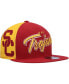 Фото #1 товара Men's Cardinal USC Trojans Outright 9FIFTY Snapback Hat