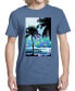 ფოტო #1 პროდუქტის Men's Triangle Tropic Graphic T-shirt