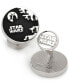 ფოტო #1 პროდუქტის Men's Death Star Icon Cufflinks