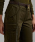 ფოტო #3 პროდუქტის Women's Sateen Cargo Pants