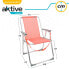 AKTIVE Beach Fixed Aluminum Folding Chair