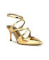 ფოტო #1 პროდუქტის Women's Maes Strappy Pointy Toe Stiletto Dress Pumps