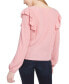 Блуза Planet Gold Ruffle Jacquard Zephyr/Rose L