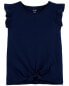 Фото #6 товара Kid Tie-Front Jersey Tee 10