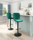 46" Steel, Polyester Tarley Adjustable Base Bar Chair