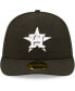 ფოტო #3 პროდუქტის Men's Houston Astros Black, White Low Profile 59FIFTY Fitted Hat