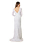 ფოტო #2 პროდუქტის Women's Gigi Romantic Long Sleeve Wedding Dress
