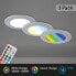 Фото #4 товара LED-Einbauleuchte Fungo Color (3er Set)