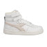 Diadora Magic Basket Mid Leather High Top Womens White Sneakers Casual Shoes 17