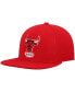 Men's Red Chicago Bulls Hardwood Classics Team Ground 2.0 Snapback Hat