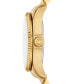 Women's Lexington Three-Hand Gold-Tone Stainless Steel Watch 38mm