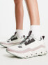 ON Cloudaway trainers in white and beige