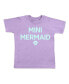 ფოტო #2 პროდუქტის Little and Big Girls Mini Mermaid T-Shirt