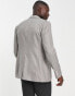 Фото #3 товара Topman skinny suit jacket in grey