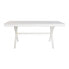 Dining Table DKD Home Decor White Metal Mango wood 180 x 90 x 76 cm