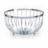 Fruit Bowl Iron Silver 25 x 14 x 25 cm (24 Units)