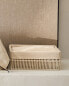 Фото #2 товара Корзина с хлопковым покрытием ZARAHOME Cotton Lined Baskets