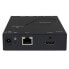 Фото #5 товара StarTech.com HDMI Video Over IP Gigabit LAN Ethernet Receiver for ST12MHDLAN - 1080p - 1920 x 1200 pixels - AV receiver - 100 m - Black