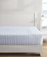 Фото #1 товара Beaux Stripe Cotton Percale Fitted Sheet, Full
