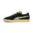 Фото #3 товара Puma Suede Gentle Jungle 39005702 Mens Black Suede Lifestyle Sneakers Shoes