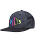 ფოტო #1 პროდუქტის Men's Black, Camo Across the Board Snapback Hat