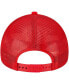 ფოტო #4 პროდუქტის Men's Red Kansas City Chiefs A-Frame Trucker 9FORTY Adjustable Hat