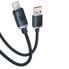 Фото #12 товара Kabel przewód do szybkiego ładowania i transferu danych USB USB-C 100W 2m fioletowy