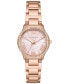 ფოტო #1 პროდუქტის Women's Sage Three-Hand Rose Gold-Tone Stainless Steel Watch 31mm