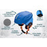 Фото #6 товара Meteor Lumi ski helmet navy / blue 24867-24869