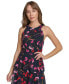 Фото #3 товара Women's Floral-Print Tiered Maxi Dress