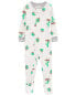 Фото #4 товара Toddler 1-Piece Cactus 100% Snug Fit Cotton Footie Pajamas 2T