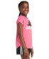 ფოტო #3 პროდუქტის Big Girls Short-Sleeve Essential Logo Graphic T-Shirt