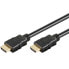 Фото #2 товара Кабель HDMI Wentronic 69122 - 0.5 м - тип A (стандартный) - тип A (стандартный) - 4096 x 2160 пикселей - 3D - черный