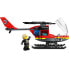 LEGO Fire Rescue Helicopter Construction Game