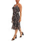 Women's Country Paisley-Print Ruffle-Trim Dress